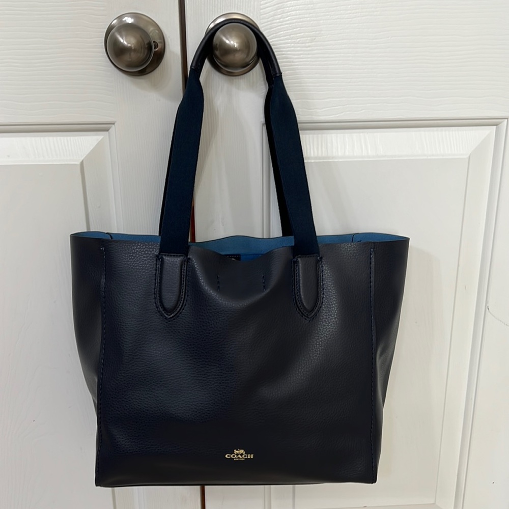 Coach F58660 Navy Blue Tote LIKE NEW!